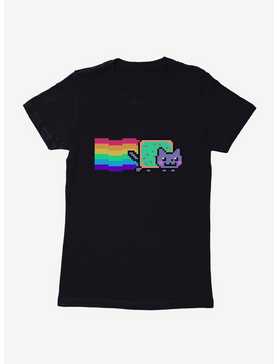 Nyan Cat Vaporwave Womens T-Shirt, , hi-res