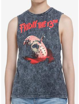 Plus Size Friday The 13th Jason's Mask Girls Muscle Tank Top, , hi-res