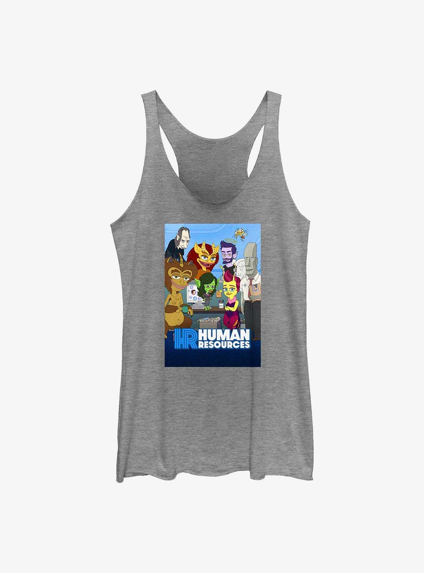 Human Resources Poster Womens Tank Top, , hi-res