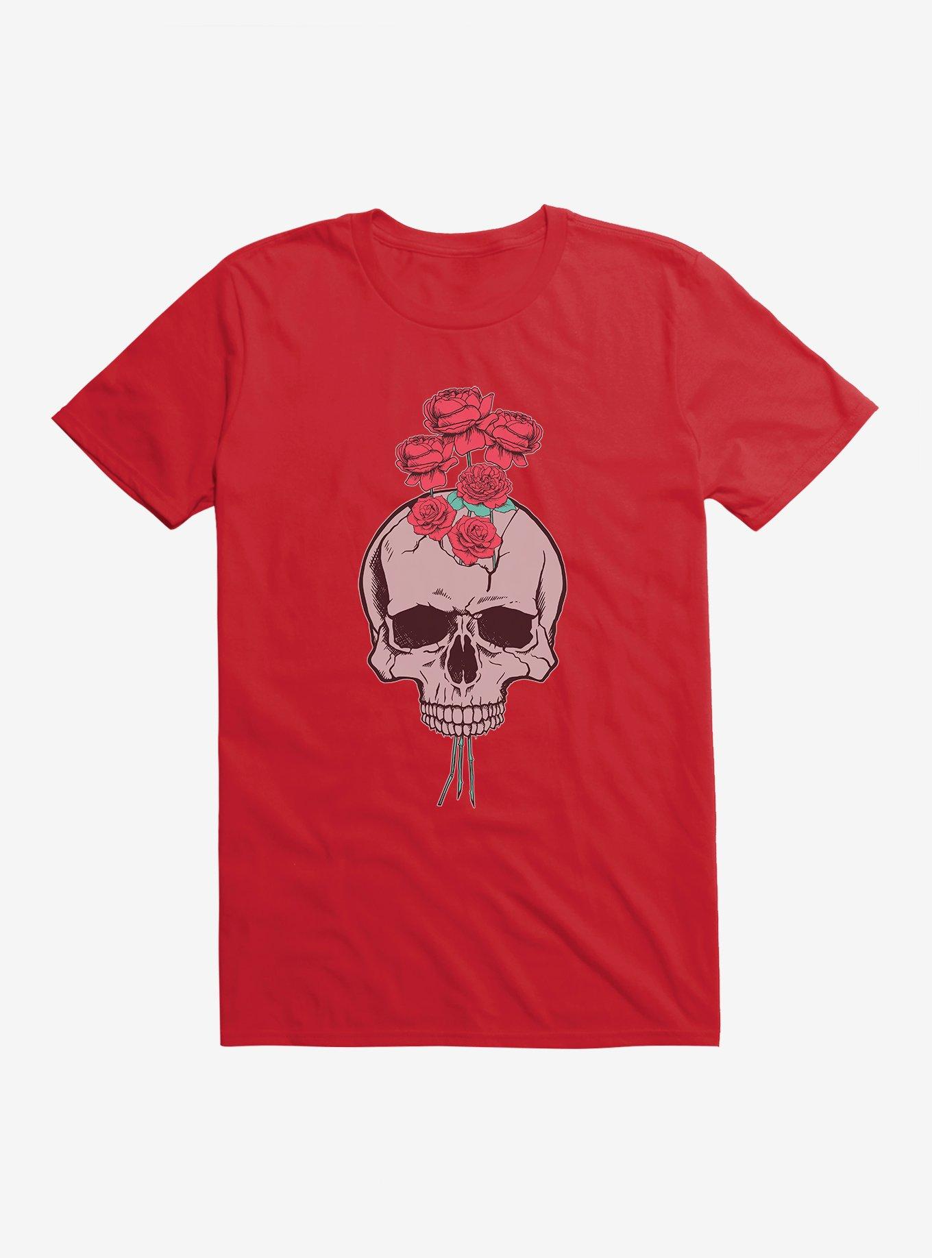 Rosey Skull T-Shirt