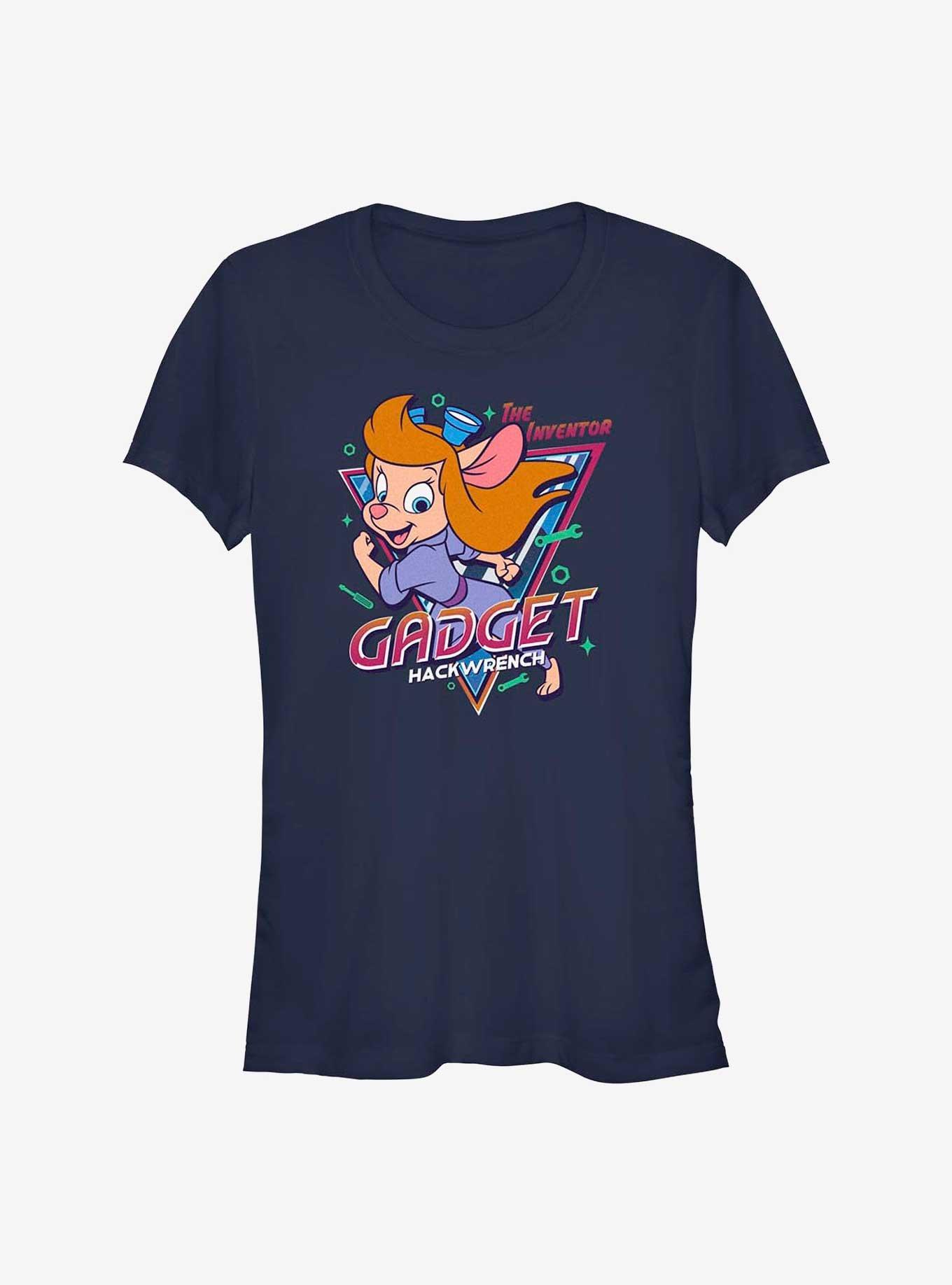 Disney Chip 'n Dale: Rescue Rangers Gadget Hackwrench Girls T-Shirt, NAVY, hi-res