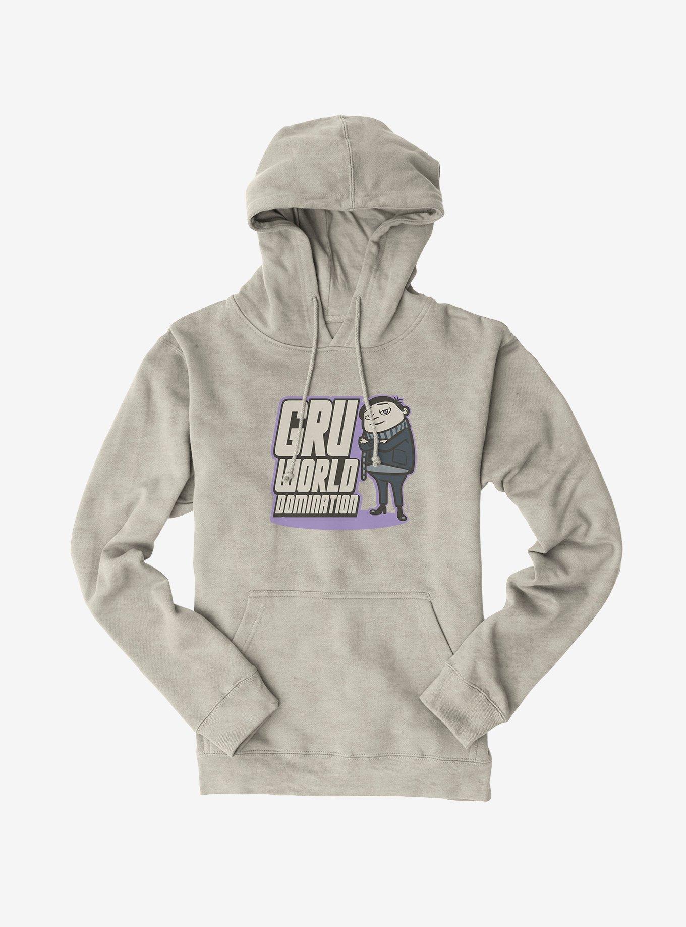 Minions Rise Of Gru Domination Hoodie, OATMEAL HEATHER, hi-res