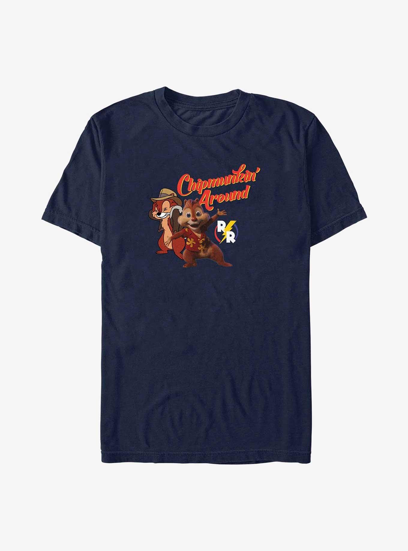 Disney Chip 'n Dale: Rescue Rangers Chipmunkin' Around T-Shirt, NAVY, hi-res