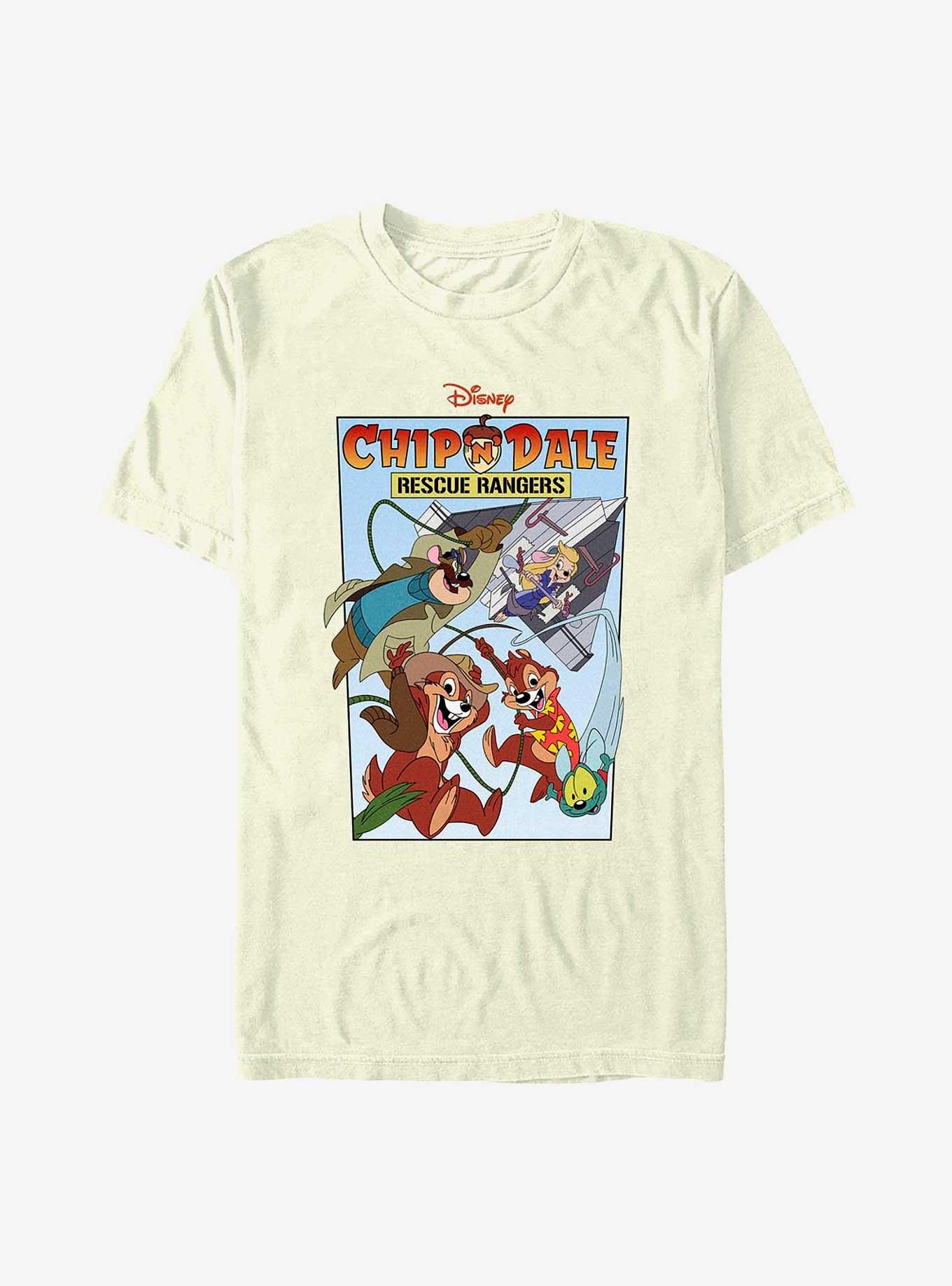 Disney Chip 'n Dale: Rescue Rangers Cover T-Shirt, NATURAL, hi-res