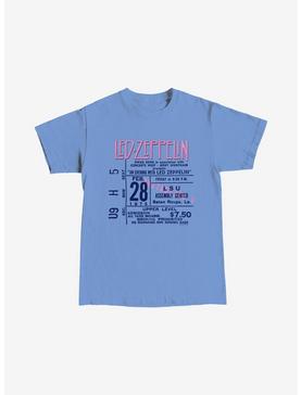 Led Zeppelin Louisiana Ticket Stub Boyfriend Fit Girls T-Shirt, , hi-res