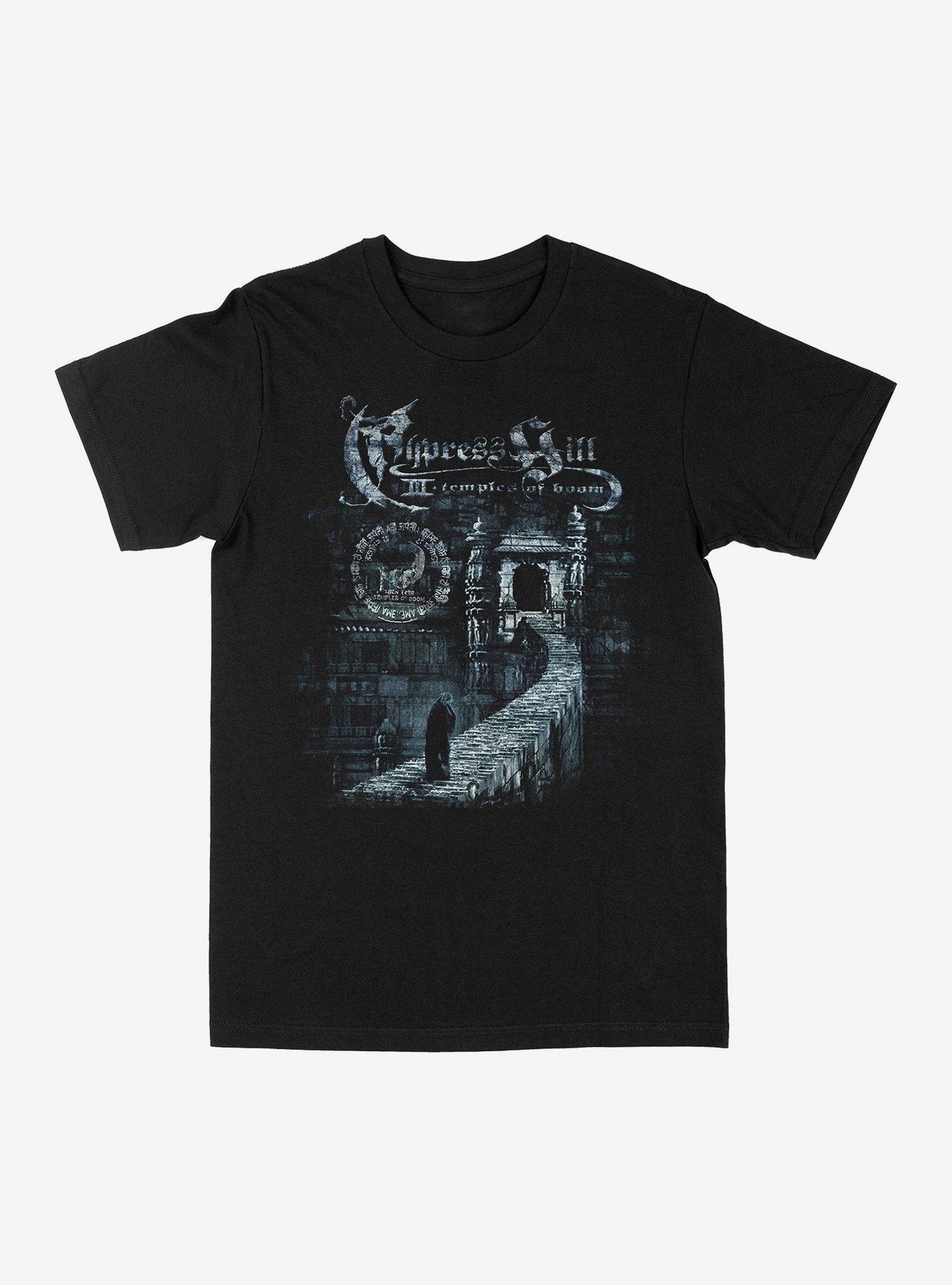 Cypress Hill Iii (Temples Of Boom) Album Cover Boyfriend Fit Girls T-Shirt, BLACK, hi-res