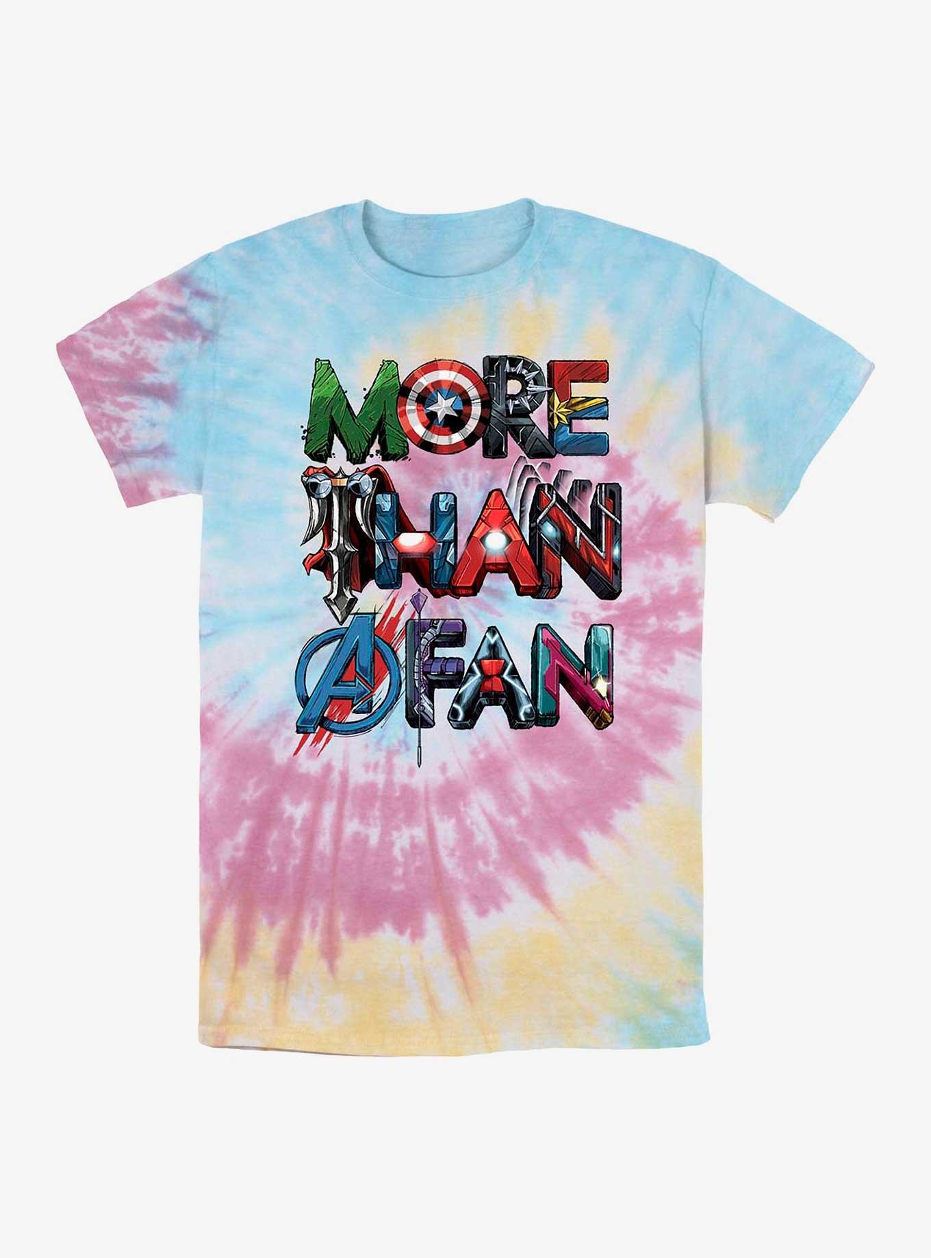 Marvel Avengers More Than A Fan Tie Dye T-Shirt