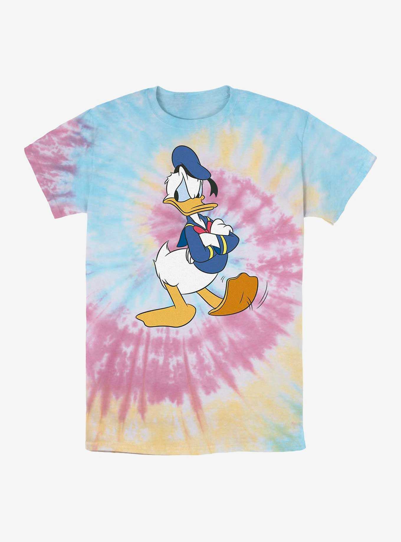 Disney Donald Duck Mad Donald Tie Dye T-Shirt, , hi-res