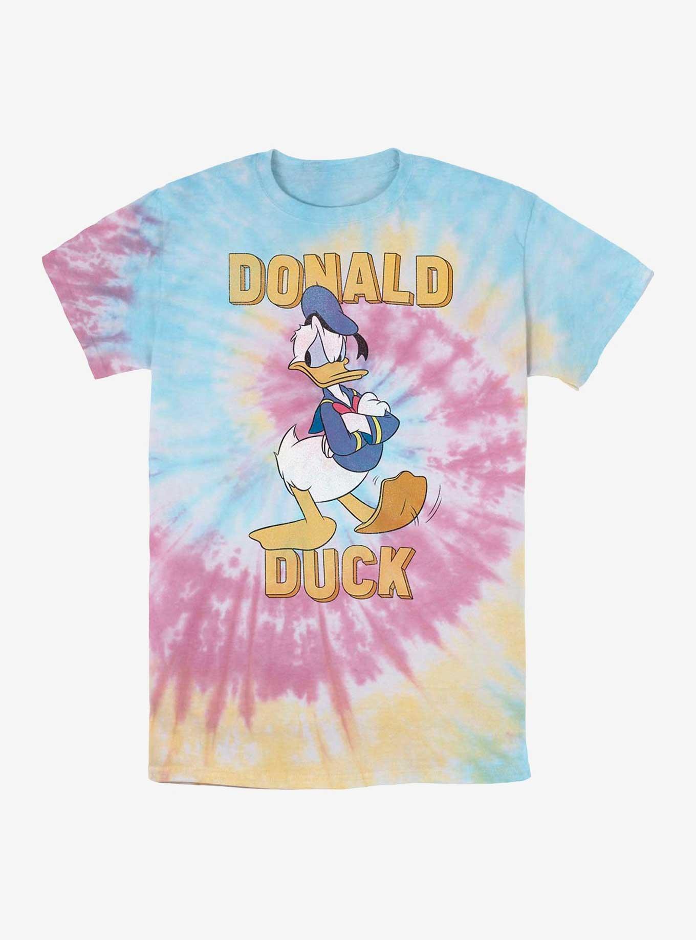 Disney Donald Duck Mad Donald Tie Dye T-Shirt, , hi-res