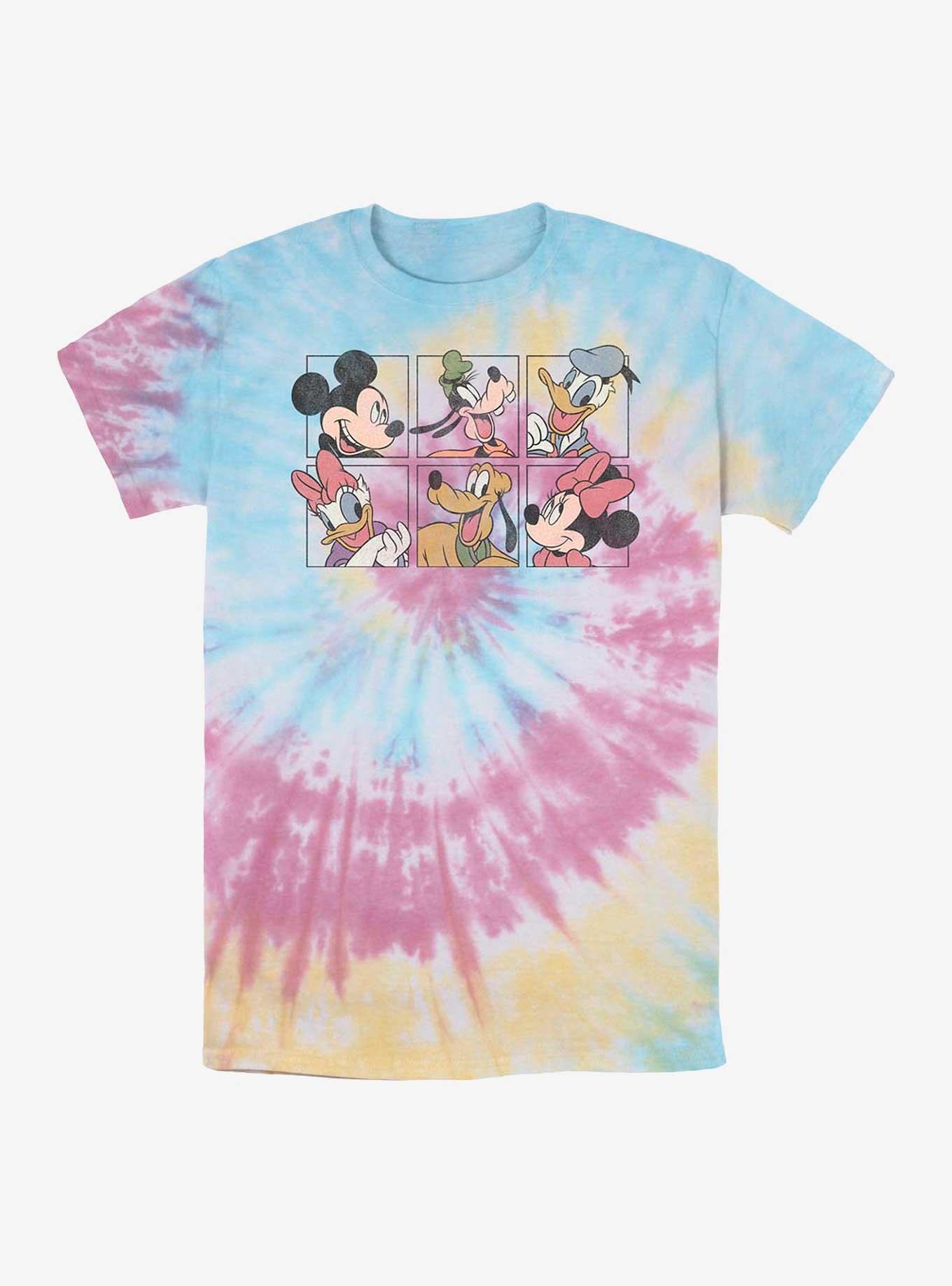 Disney Mickey Mouse Classic Bunch Tie Dye T-Shirt, BLUPNKLY, hi-res