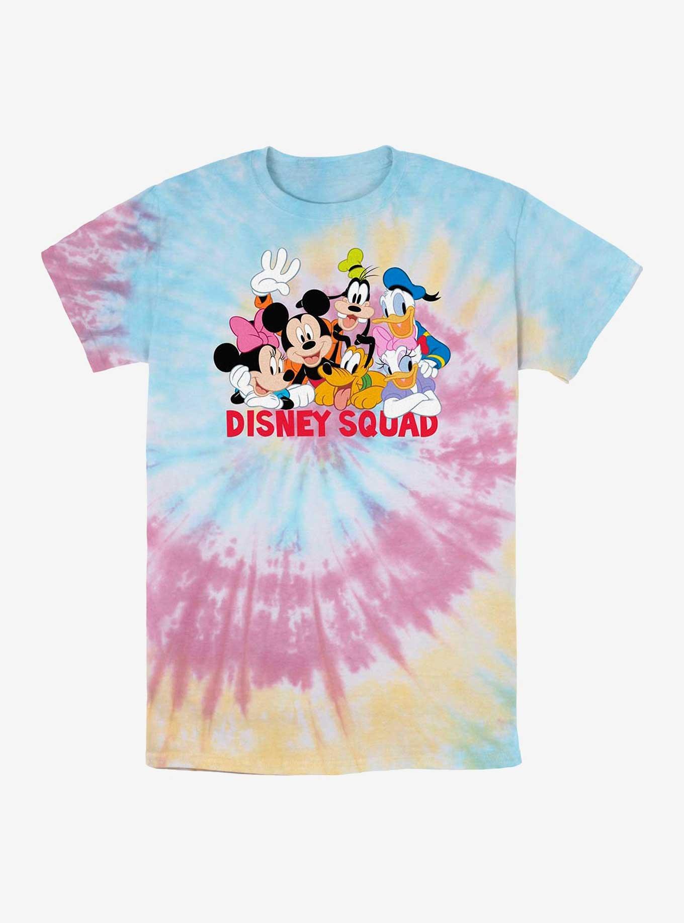 Disney Mickey Mouse Disney Squad Tie Dye T-Shirt - MULTI | Hot Topic