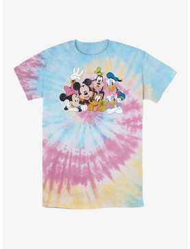 Disney Mickey Mouse & Friends Smiling Tie Dye T-Shirt, , hi-res