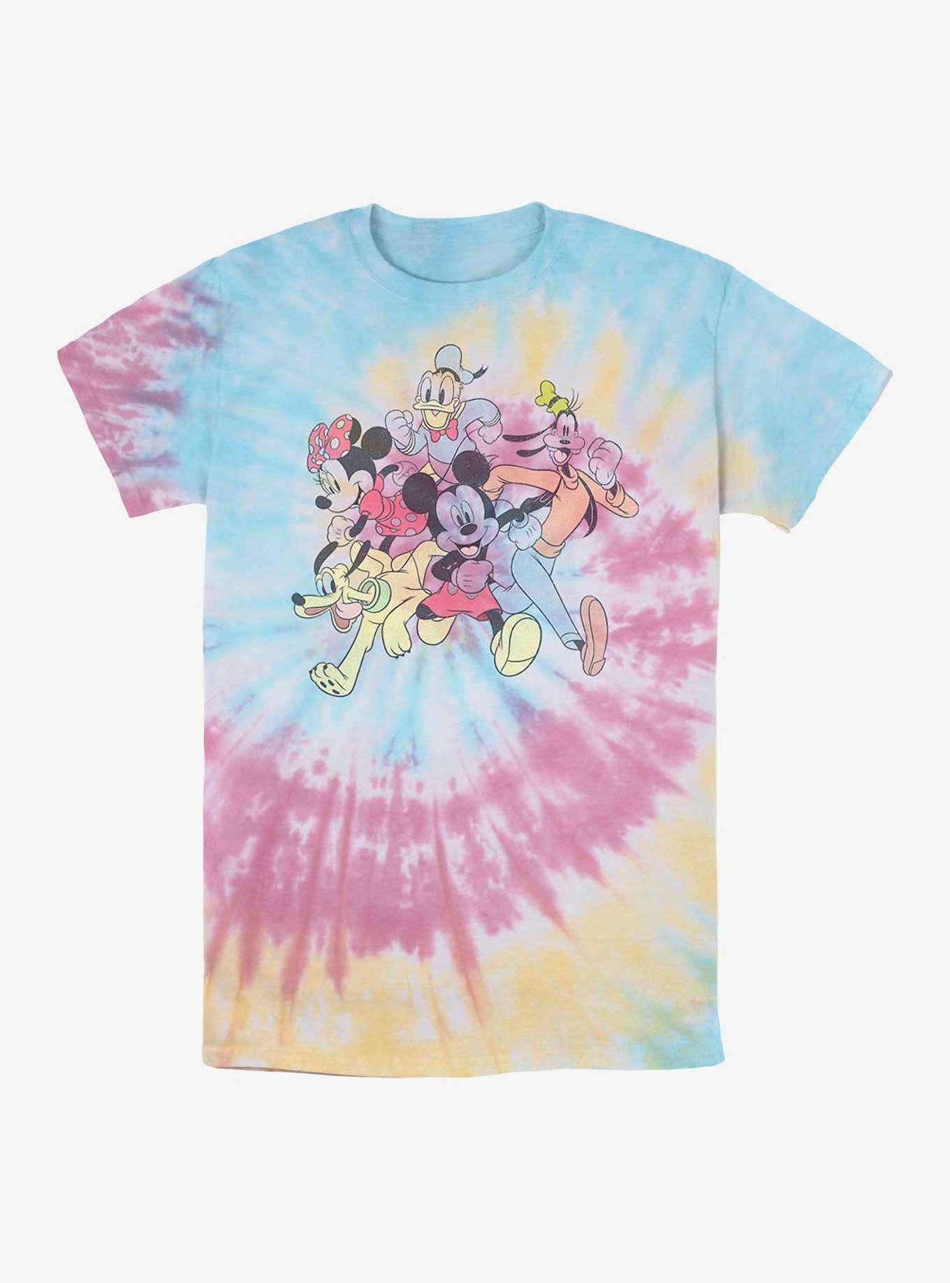 Tie dye mickey mouse sales shirt