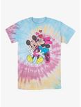 Disney Mickey Mouse & Minnie Mouse Love Tie Dye T-Shirt, BLUPNKLY, hi-res
