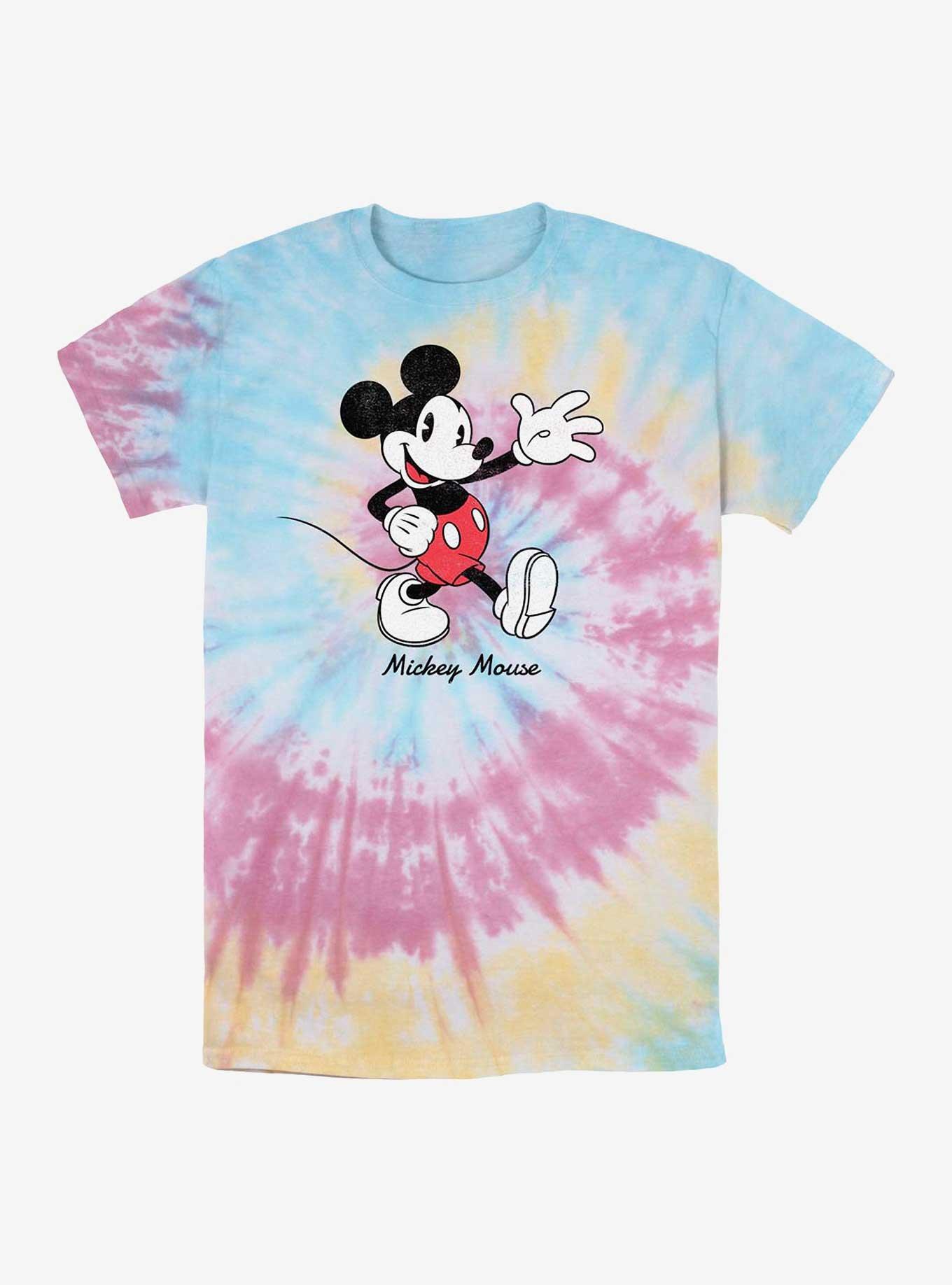 Disney Mickey Mouse Mickey Tie Dye T-Shirt, BLUPNKLY, hi-res