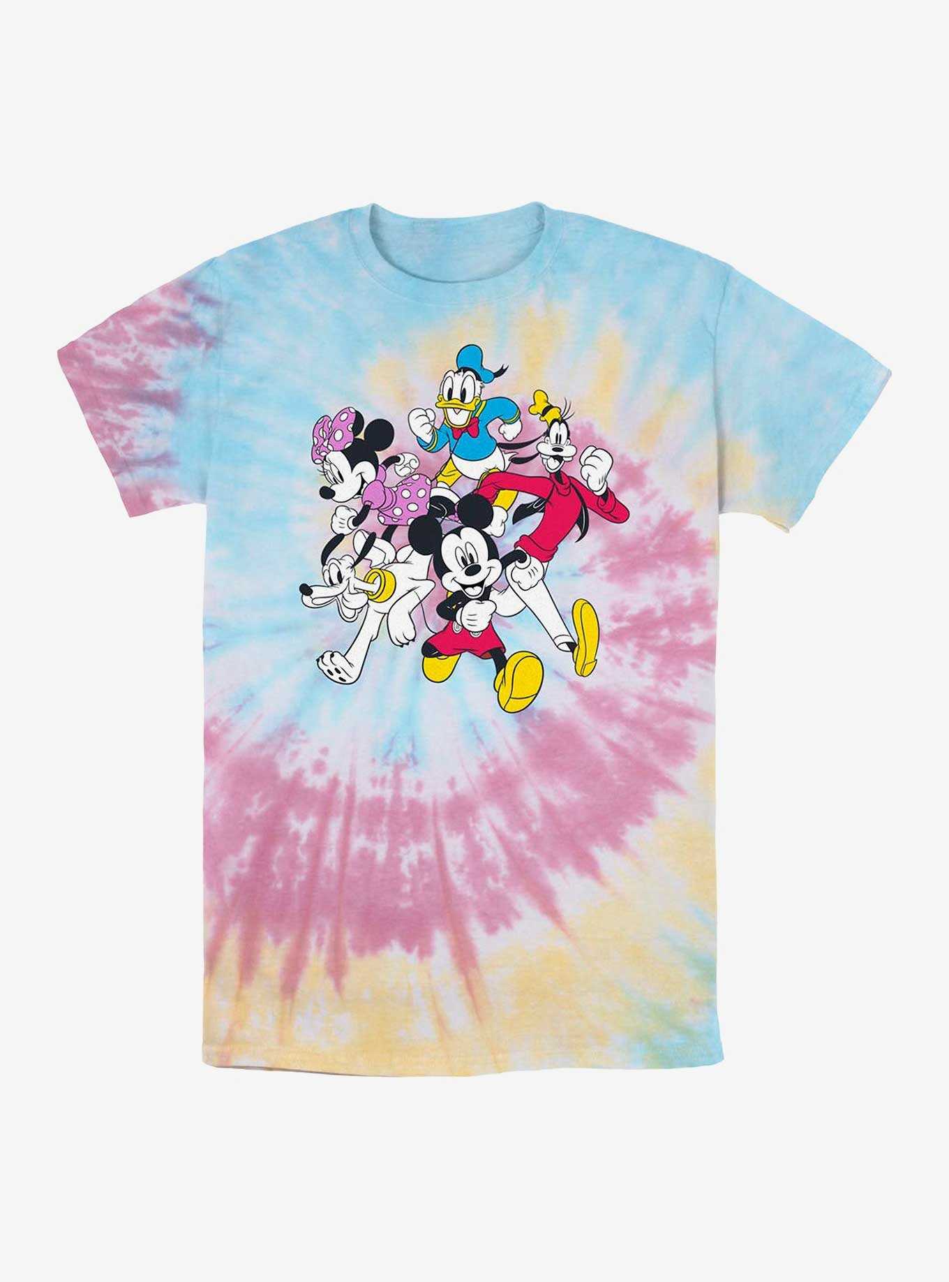 Disney Mickey Mouse & Friends Run Tie Dye T-Shirt, , hi-res