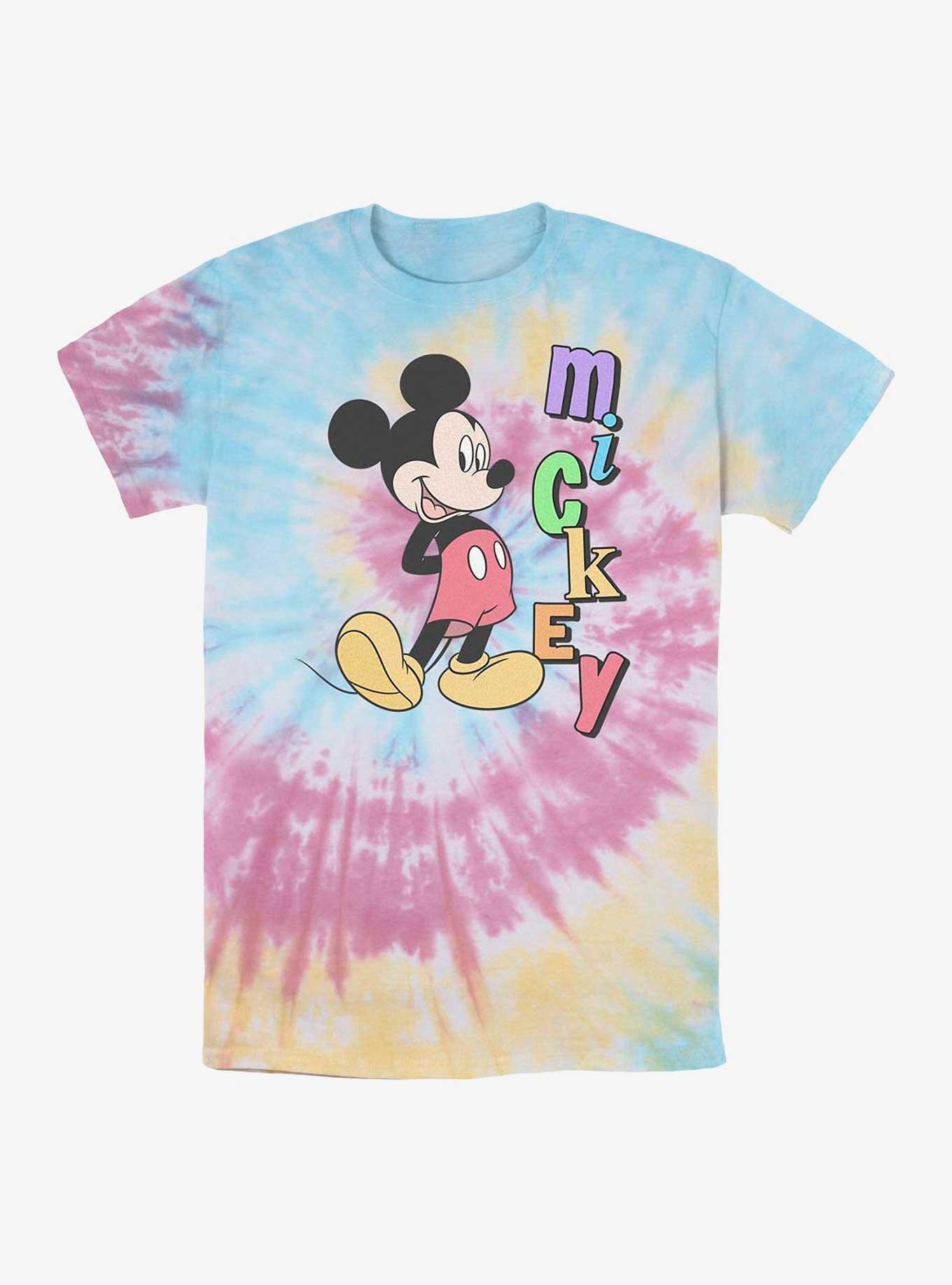 Disney Mickey Mouse Name Tie Dye T-Shirt
