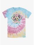 Disney Mickey Mouse Minnie Loves Mickey Tie Dye T-Shirt, BLUPNKLY, hi-res