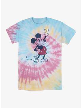 Disney Mickey Mouse Peace Mickey Tie Dye T-Shirt, , hi-res