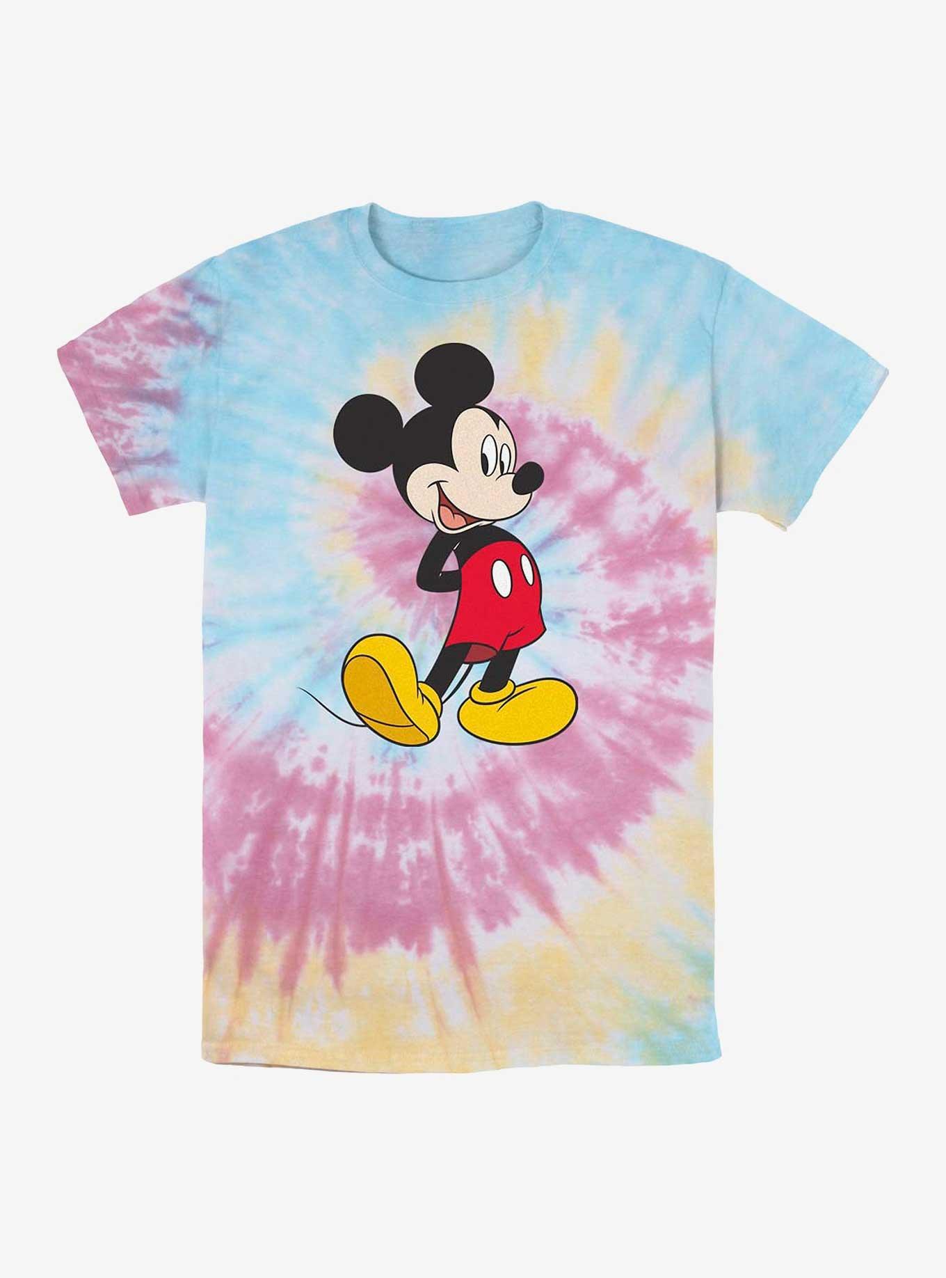 Disney Mickey Mouse Traditional Mickey Tie Dye T-Shirt - MULTI | Hot Topic