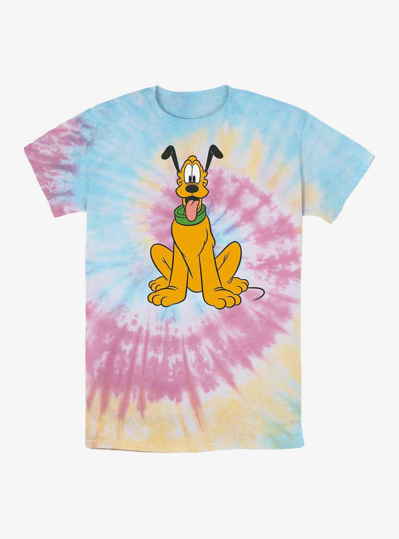 Disney Pluto Classic Pluto Tie Dye T-Shirt, , hi-res