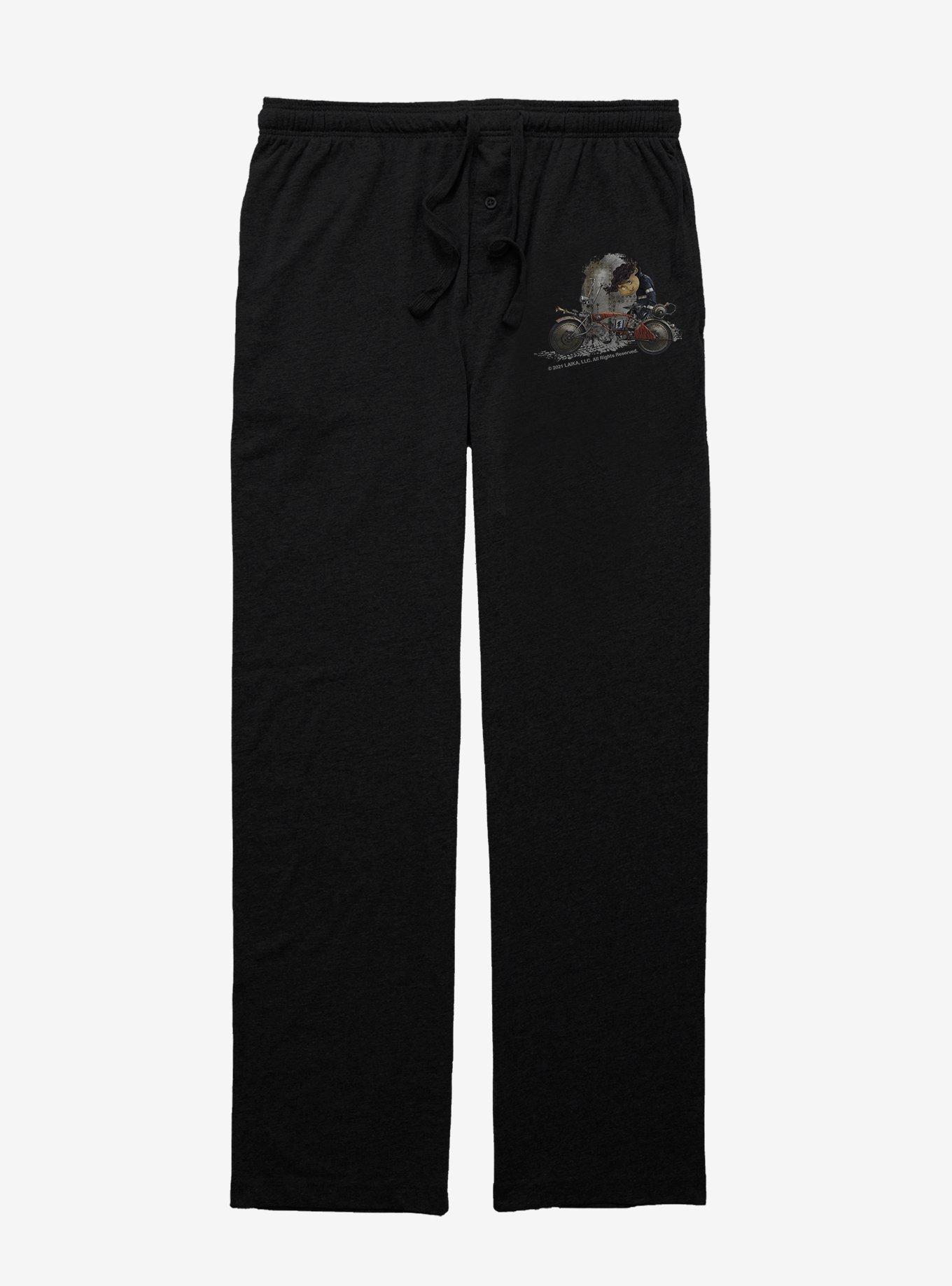 Coraline Wybie Bike Pajama Pants BLACK BoxLunch