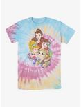 Disney Princesses Portrait Tie Dye T-Shirt, BLUPNKLY, hi-res