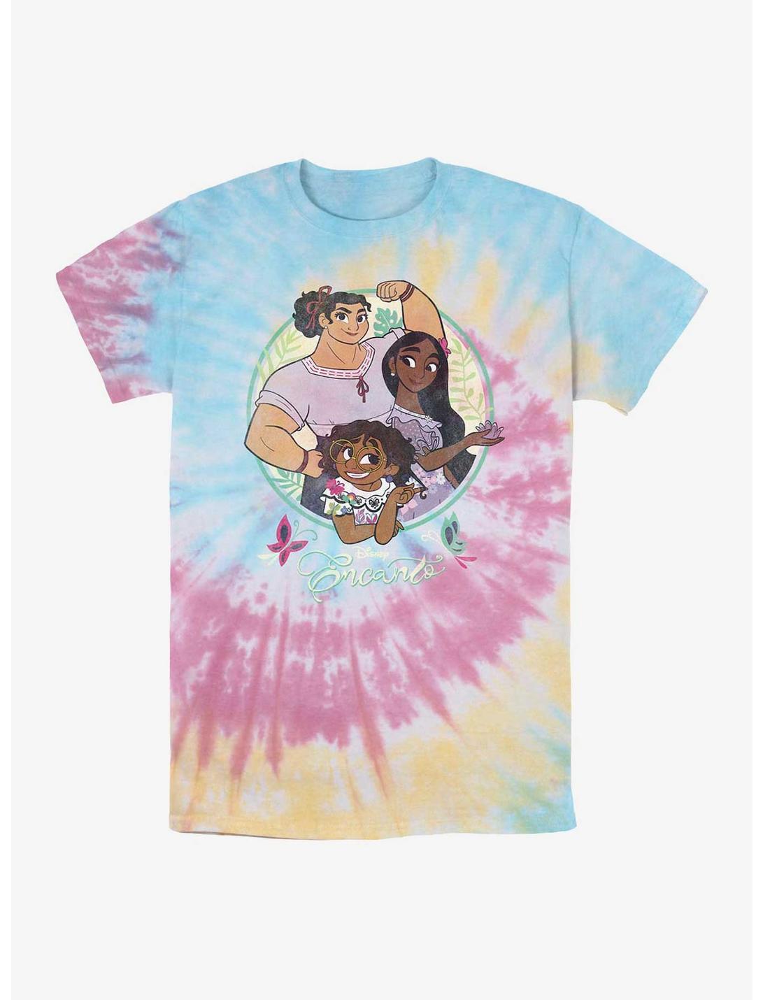 Disney Encanto Sisters Tie Dye T-Shirt, BLUPNKLY, hi-res
