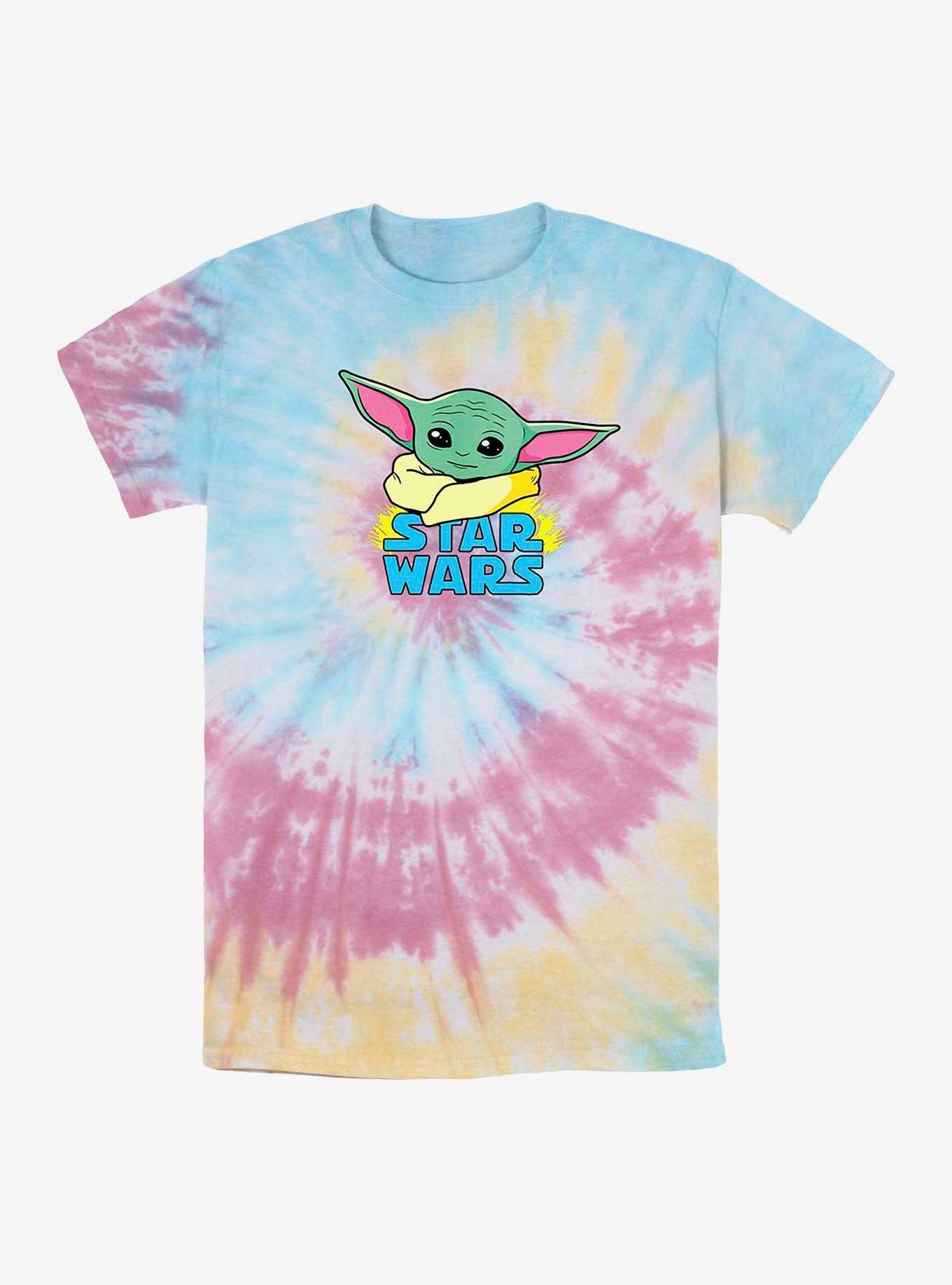 Star Wars The Mandalorian The Child Logo Tie Dye T-Shirt