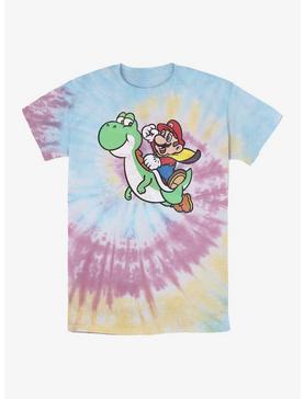 Nintendo Mario Yoshi Jump Tie Dye T-Shirt, , hi-res