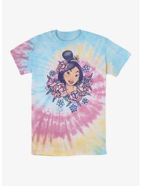 Disney Mulan Floral Mulan Tie Dye T-Shirt, , hi-res