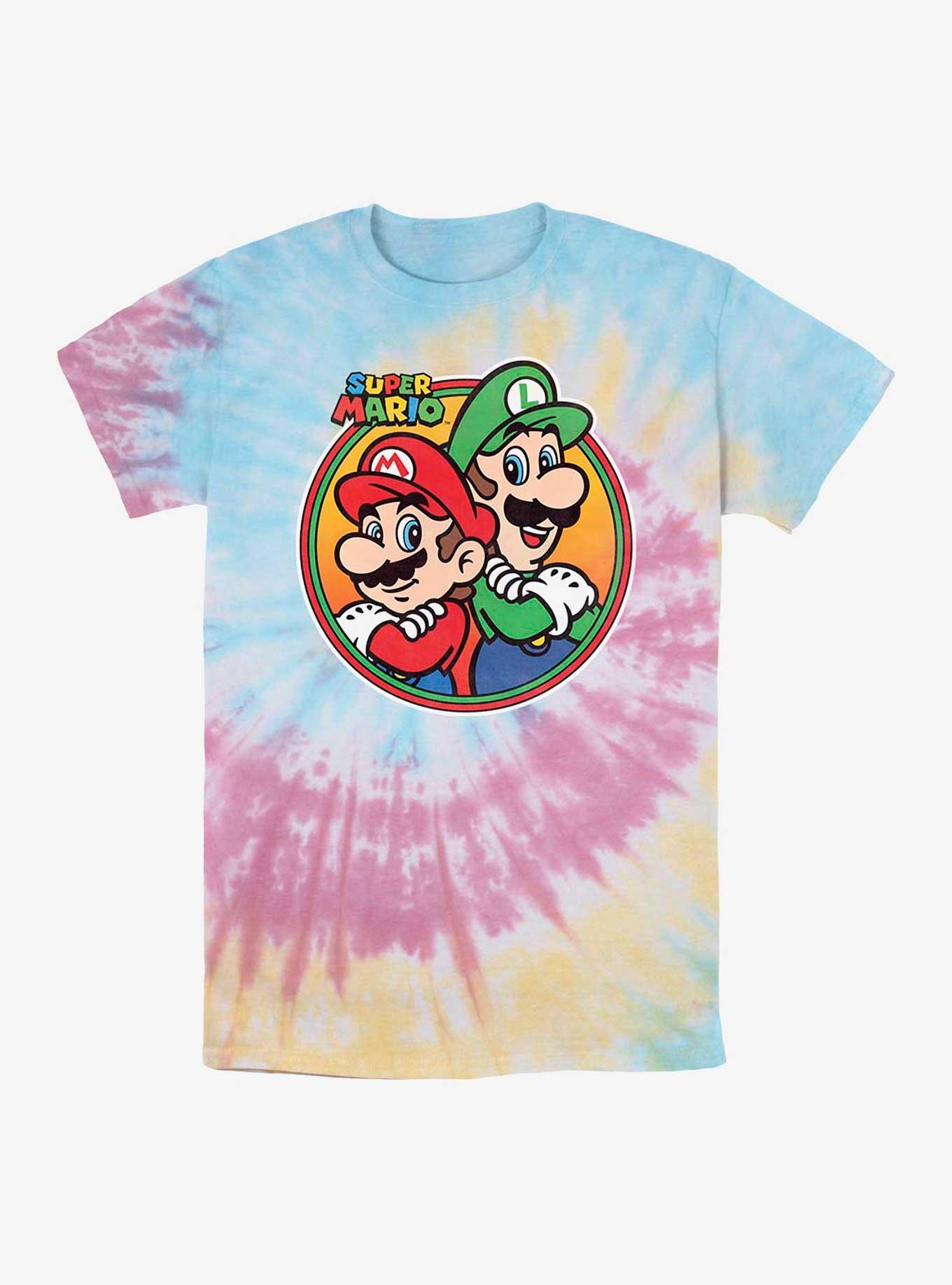 Nintendo Bros Tie Dye T-Shirt