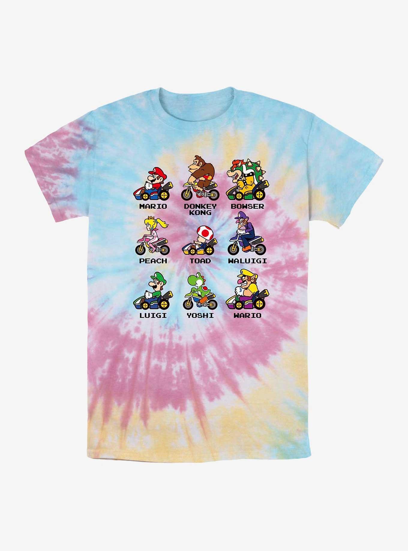 Nintendo Kart Racers Tie Dye T-Shirt