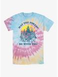 Star Wars Ewok Forest Be With You Tie Dye T-Shirt, BLUPNKLY, hi-res
