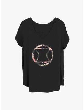 Marvel Black Widow Floral Widow Girls T-Shirt Plus Size, , hi-res