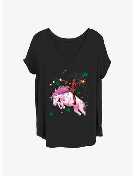 Marvel Deadpool Lucky Unicorn Girls T-Shirt Plus Size, , hi-res