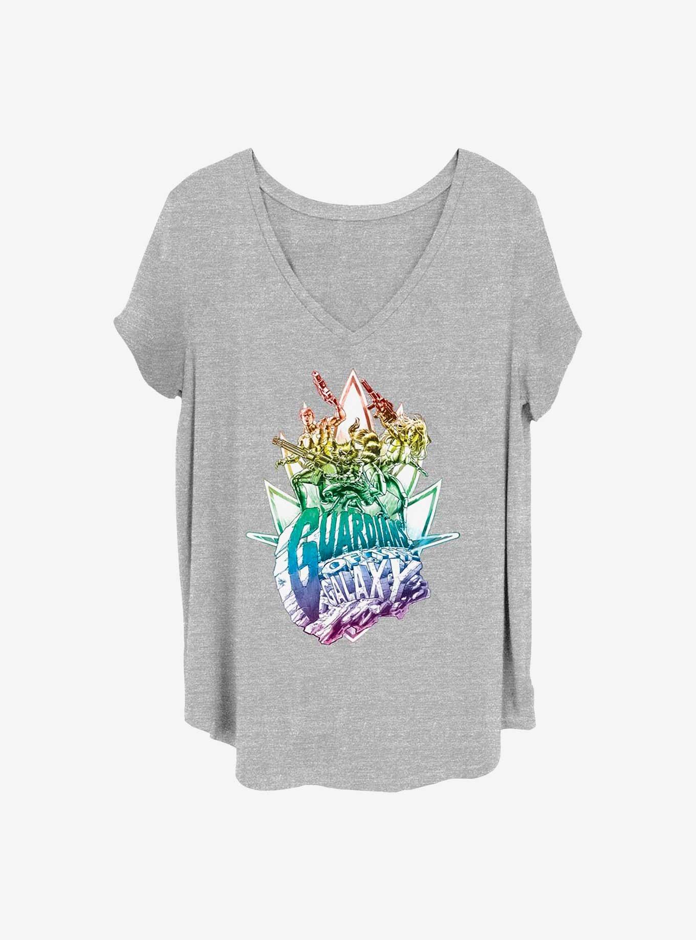 Marvel Guardians of the Galaxy Fighters Girls T-Shirt Plus Size, , hi-res