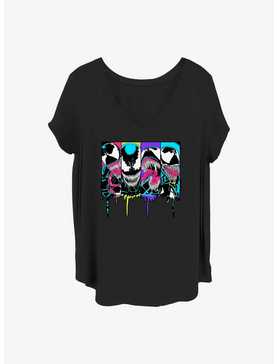 Marvel Venom Neon Venom Girls T-Shirt Plus Size, , hi-res