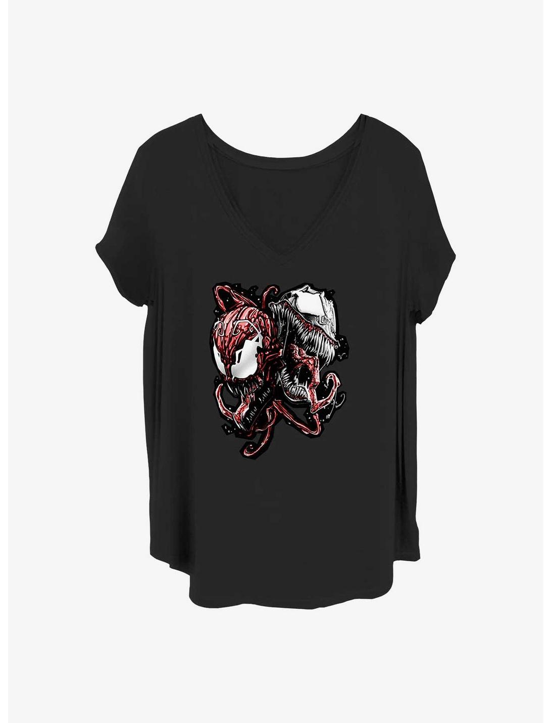 Marvel Venom Poison Girls T-Shirt Plus Size, BLACK, hi-res