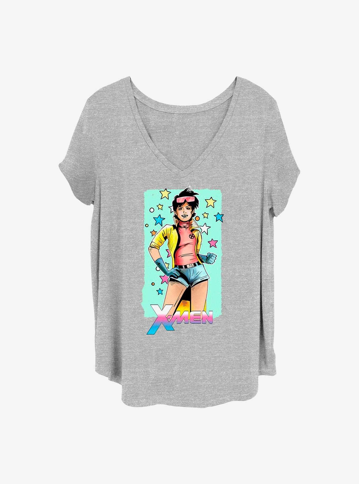 Marvel X-Men Jubilee Pose Girls T-Shirt Plus Size