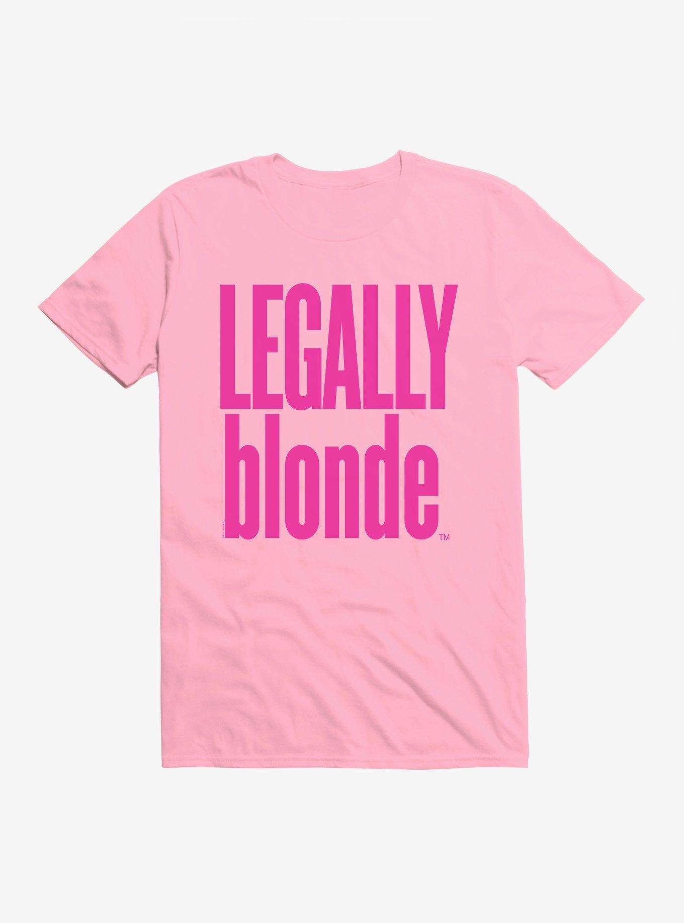 Legally Blonde Title Logo T-Shirt, CHARITY PINK, hi-res