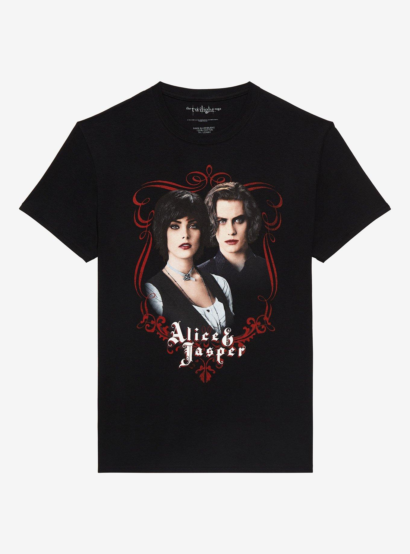 The Twilight Saga Alice & Jasper Boyfriend Fit T-Shirt | Her Universe