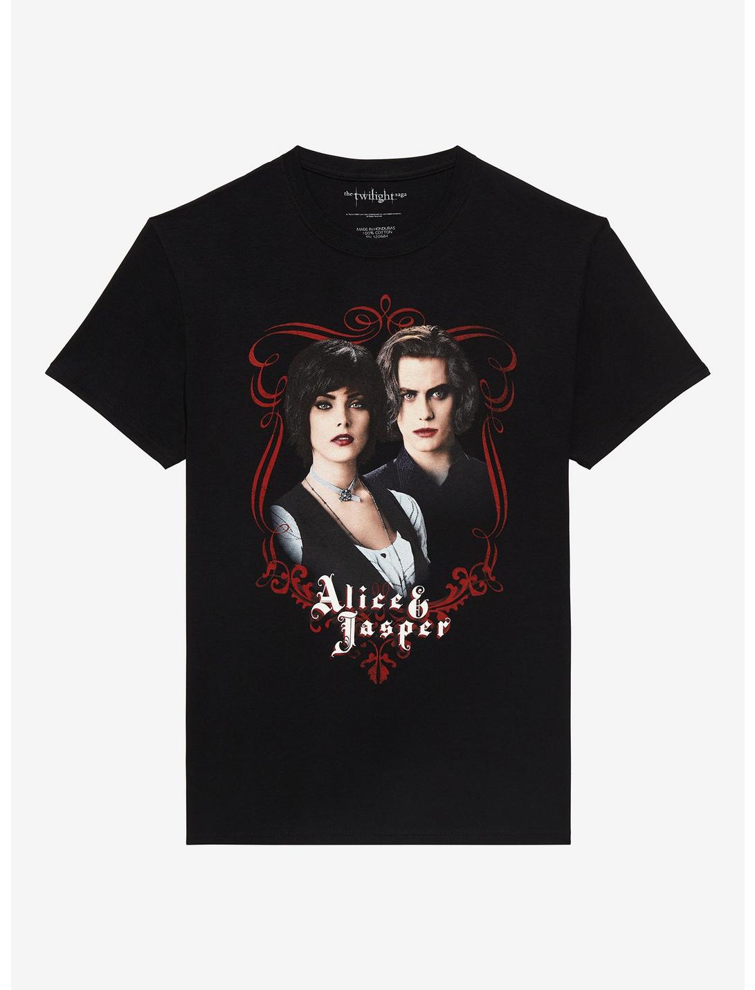 The Twilight Saga Alice & Jasper Boyfriend Fit T-Shirt, BLACK, hi-res