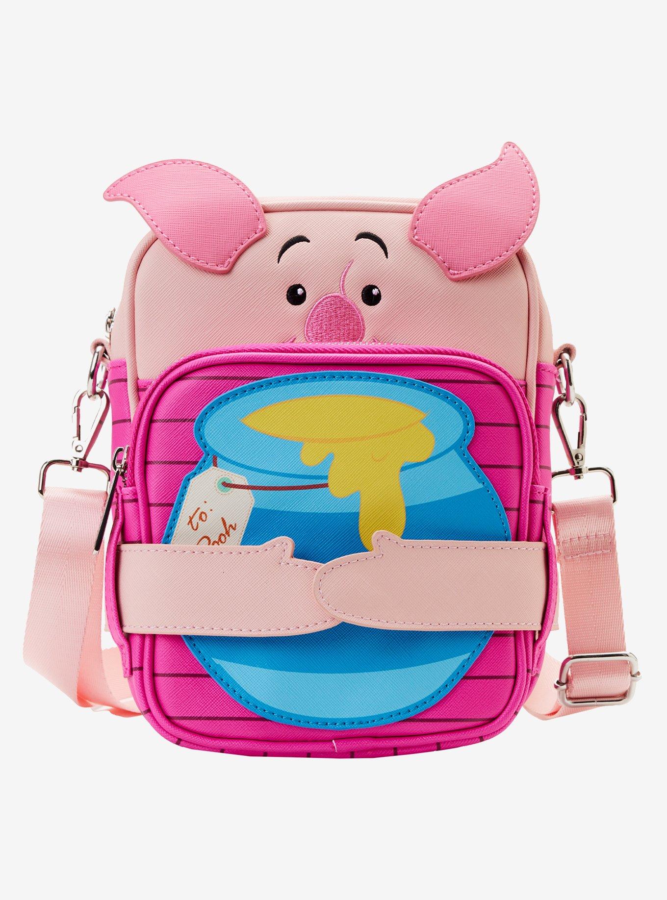Loungefly Disney Winnie the Pooh Piglet Figural Crossbody Bag, , hi-res