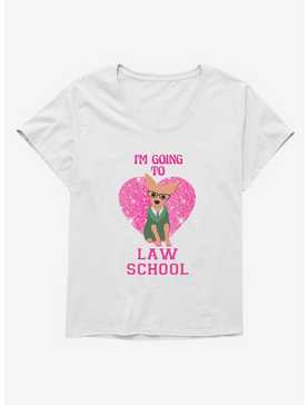 Legally Blonde Bruiser Going To Law School Girls T-Shirt Plus Size, , hi-res