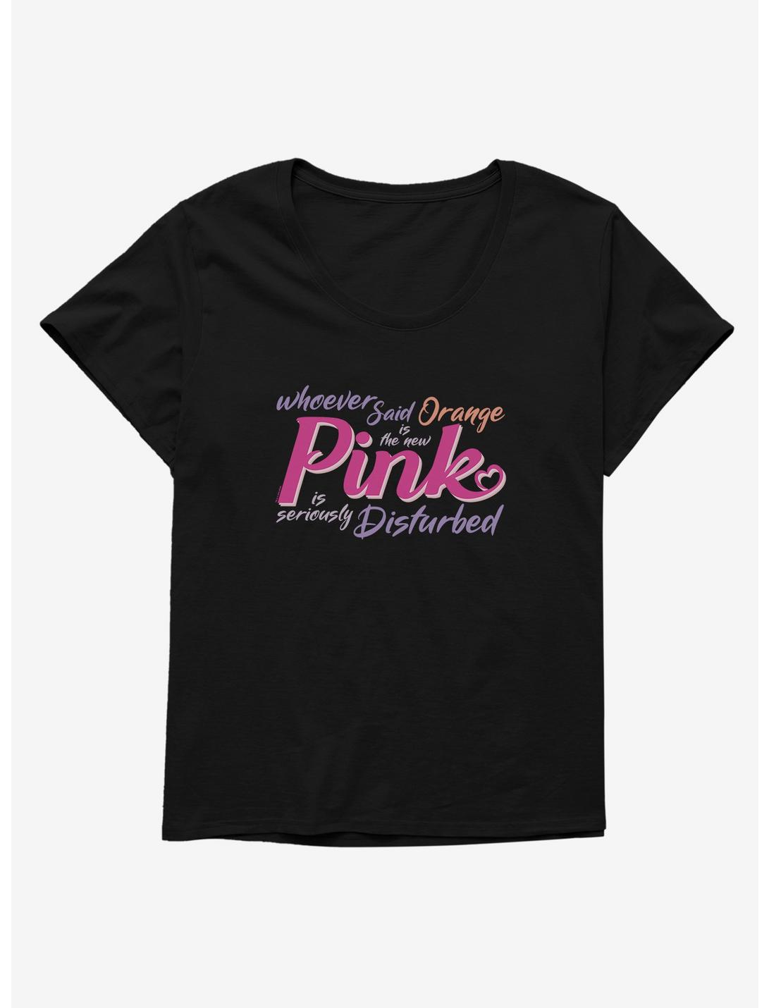 Legally Blonde Orange Is The New Pink Disturbed Girls T-Shirt Plus Size, , hi-res