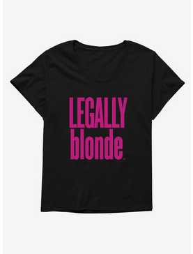 Legally Blonde Title Logo Girls T-Shirt Plus Size, , hi-res