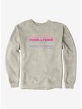 Legally Blonde Femme And Fierce Stack Sweatshirt, OATMEAL HEATHER, hi-res