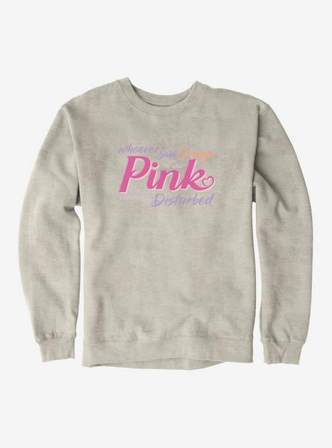 Legally Blonde Orange Is The New Pink Disturbed Sweatshirt - WHITE ...