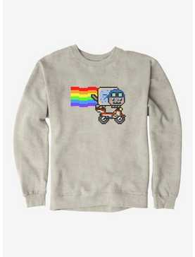 Nyan Cat Biker Sweatshirt, , hi-res